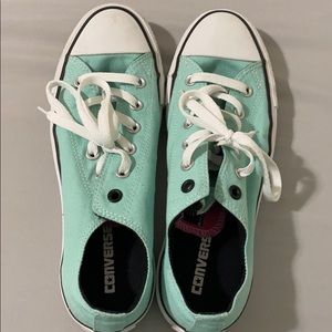Converse AllStar Mint and pink